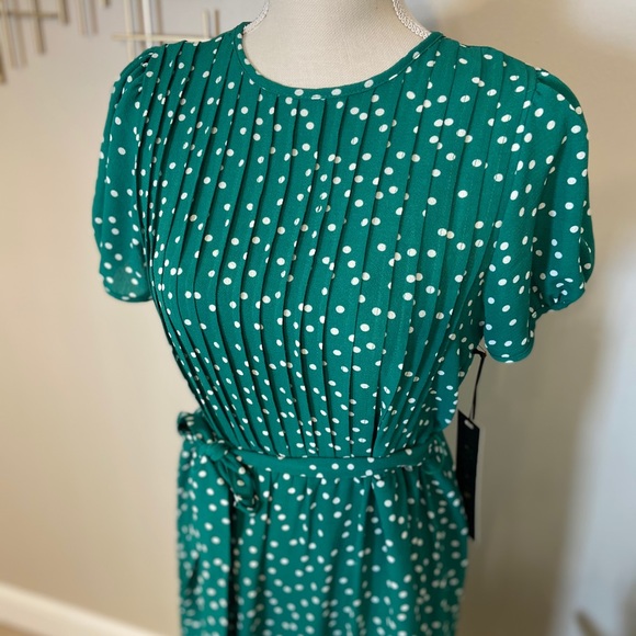 NWT Ryan Michelle Vintage look dress M - Picture 3 of 10
